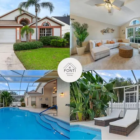 Lake Davenport Pool House For 6 Near Disney 1034